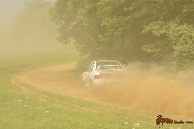 Illustration for article titled Apparently my local rallycross group had a 2 stage rally set up